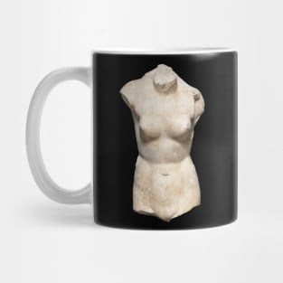 Classical Art Female Nude Body Sculpture Mug